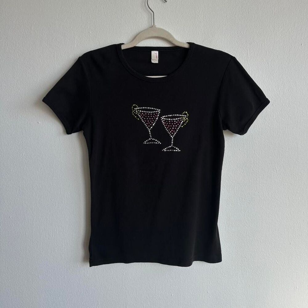 Unbranded Women's Black T-shirt